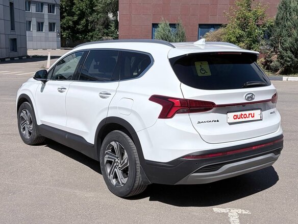 2022 Hyundai Santa Fe IV Рестайлинг, белый, 3999999 рублей - вид 5
