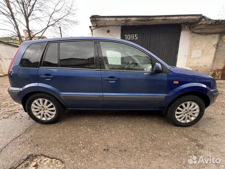 2007 Ford Fusion I Рестайлинг, синий, 370000 рублей, вид 3