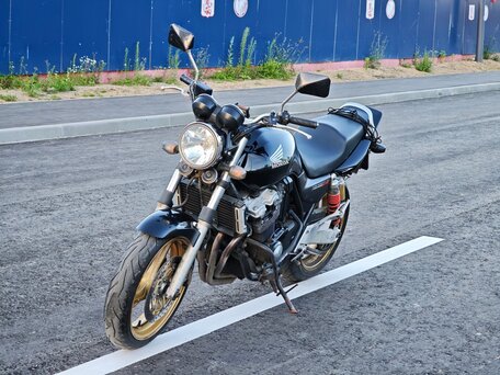 2006 Honda CB 400 Super Four, чёрный, 390000 рублей, вид 1