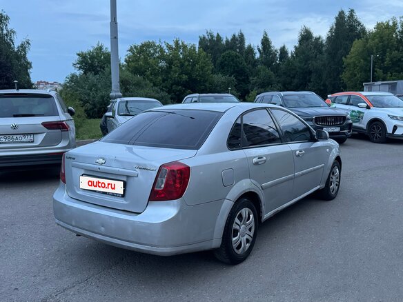 2008 Chevrolet Lacetti I, серебристый, 150000 рублей - вид 5