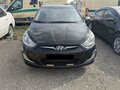 2014 Hyundai Solaris I, чёрный, 674000 рублей - вид 2