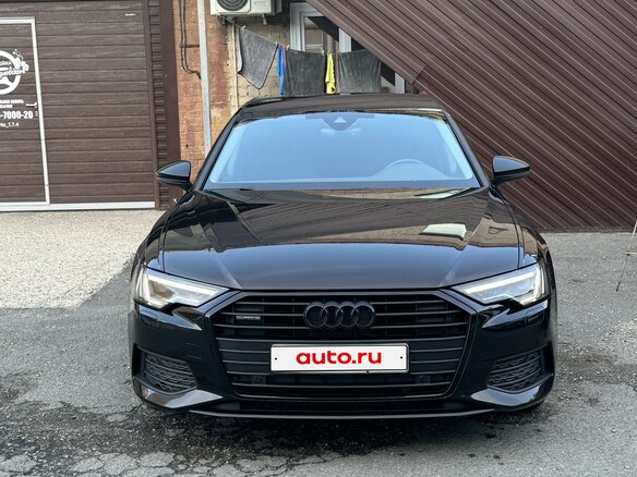 2020 Audi A6 45 TFSI V (C8), чёрный, 4000000 рублей - вид 6