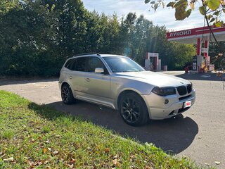 2008 BMW X3 25i I (E83) Рестайлинг, серебристый, 840000 рублей, вид 2