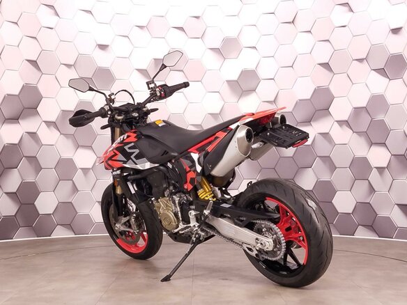 2024 Ducati Hypermotard, красный - вид 7