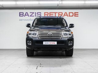 2012 Toyota Land Cruiser 200 Series Рестайлинг 1, чёрный, 3399000 рублей, вид 2