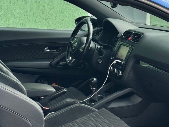 2014 Volkswagen Scirocco III, синий, 1200000 рублей - вид 7