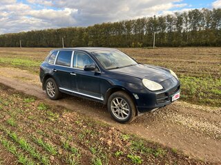 2006 Porsche Cayenne S I (955), чёрный, 450000 рублей, вид 2