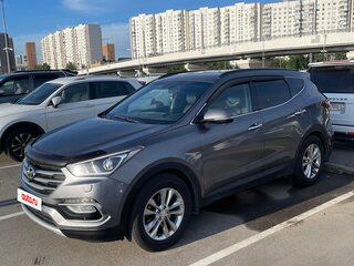 2016 Hyundai Santa Fe III Рестайлинг, серый, 2050000 рублей, вид 1