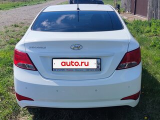 2016 Hyundai Solaris I Рестайлинг, белый, 1210000 рублей, вид 5