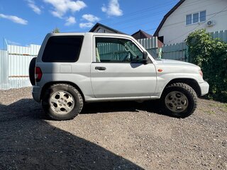 2002 Mitsubishi Pajero Pinin, серый, 600000 рублей, вид 2
