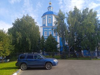 2006 Subaru Forester II Рестайлинг, синий, 725000 рублей, вид 3