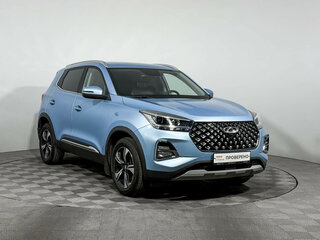 2023 Chery Tiggo 4 Pro I Рестайлинг, синий, 1525000 рублей, вид 3