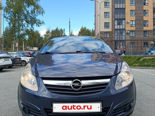 2007 Opel Corsa D, синий, 355000 рублей, вид 1