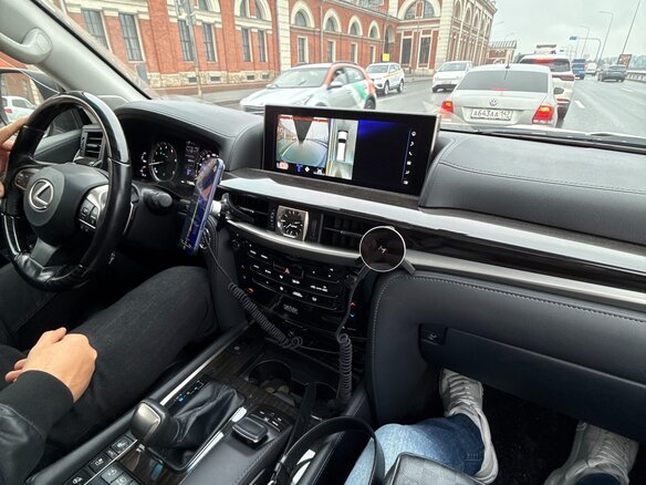 2018 Lexus LX 570 III Рестайлинг 2, белый, 9250000 рублей - вид 22