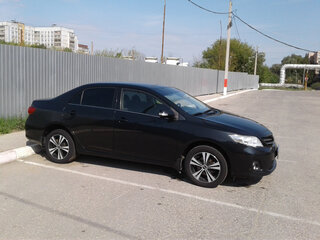 2011 Toyota Corolla X (E140, E150) Рестайлинг, чёрный, 1260000 рублей, вид 2