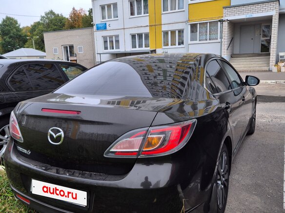 2007 Mazda 6 II (GH), чёрный, 575000 рублей - вид 6