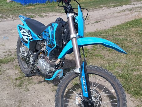 2021 Motoland XR250, голубой, 105000 рублей, вид 2