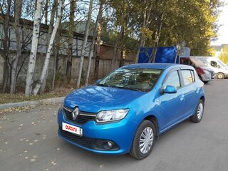 2014 Renault Sandero II, синий, 670000 рублей, вид 1
