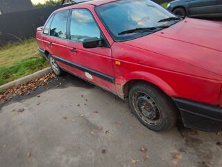 1989 Volkswagen Passat B3, красный, 50000 рублей, вид 4