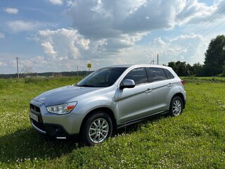 2012 Mitsubishi ASX I, серебристый, 950000 рублей, вид 1