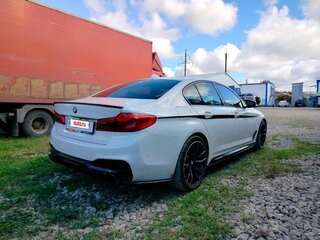 2020 BMW 5 серии 530d xDrive VII (G30/G31/G38) Рестайлинг, белый, 3800000 рублей, вид 3