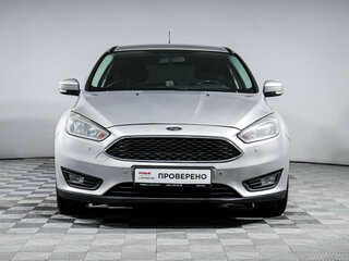 2017 Ford Focus III Рестайлинг, серебристый, 899000 рублей, вид 2