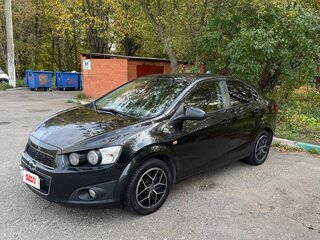 2012 Chevrolet Aveo II, чёрный, 750000 рублей, вид 1