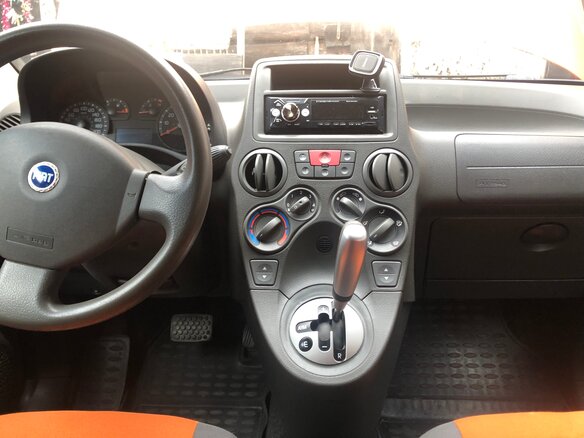 2007 Fiat Panda II, оранжевый - вид 7