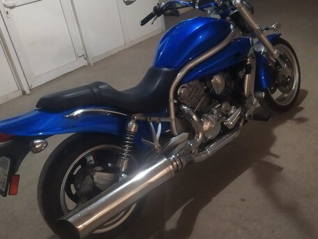 2007 Hyosung Aquila GV650, синий, 305000 рублей, вид 3