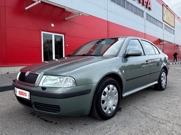 2003 Skoda Octavia I (A4) Рестайлинг, зелёный