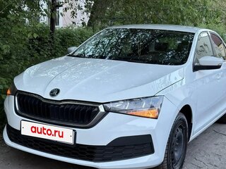 2021 Skoda Rapid II, белый, 1200000 рублей, вид 4