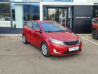2014 Kia Rio 4-speed III, красный, 969000 рублей, вид 3