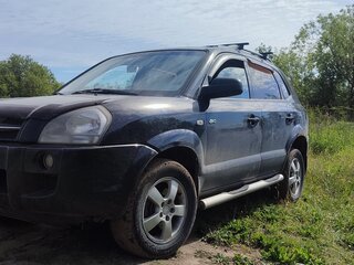 2008 Hyundai Tucson I, чёрный, 730000 рублей, вид 1