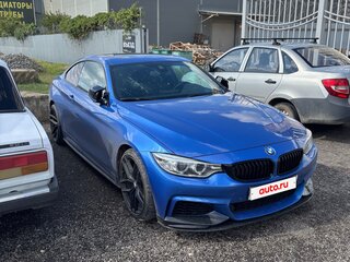 2015 BMW 4 серии 420d F32/F33/F36, синий, 2600000 рублей, вид 4