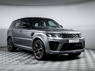 2018 Land Rover Range Rover Sport SVR II Рестайлинг, серый, 8416230 рублей, вид 3