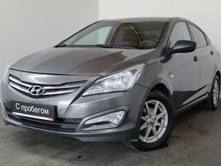2015 Hyundai Solaris I Рестайлинг, серый, 719000 рублей, вид 3