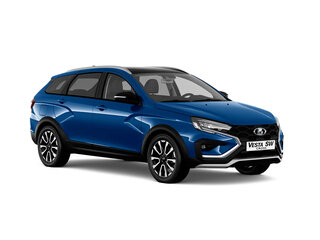 2026 Lada (ВАЗ) Vesta SW Cross I Рестайлинг (NG), синий, 2100000 рублей, вид 1
