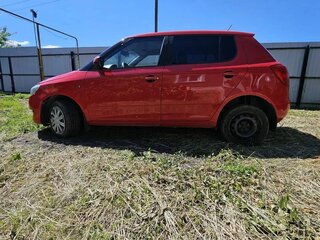2012 Skoda Fabia II Рестайлинг, красный, 360000 рублей, вид 4
