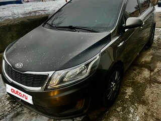 2012 Kia Rio III, серый, 600000 рублей, вид 4