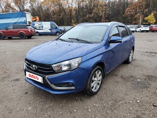2020 Lada (ВАЗ) Vesta SW I, синий, 700000 рублей, вид 2
