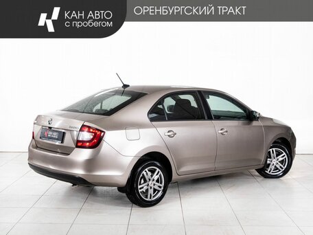 2018 Skoda Rapid I Рестайлинг, бежевый, 1100000 рублей, вид 3