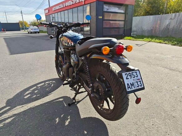 2025 Royal Enfield Hunter, зелёный, 370000 рублей - вид 7