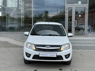 2015 Lada (ВАЗ) Granta I, белый, 505000 рублей, вид 2