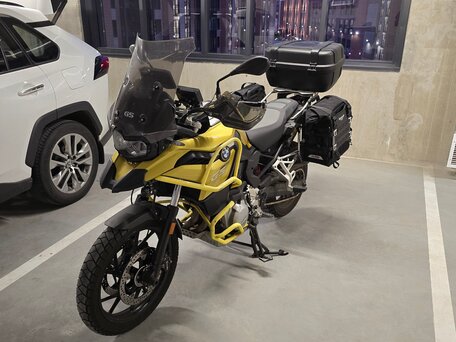 2019 BMW F 750 GS, жёлтый, 1300000 рублей, вид 4