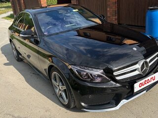 2015 Mercedes-Benz C-Класс 180 IV (W205), чёрный, 2000000 рублей, вид 4