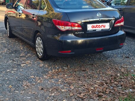 2016 Nissan Almera III (G15), чёрный, 620000 рублей, вид 3
