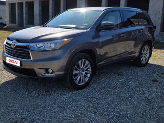 2014 Toyota Highlander III (XU50), серый, 2550000 рублей, вид 1