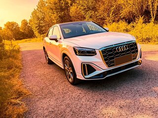 2023 Audi Q2 L 35 TFSI I Рестайлинг, белый, 2090000 рублей, вид 3
