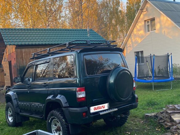 2010 УАЗ Патриот 31631 I, зелёный, 1150000 рублей - вид 2