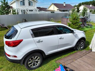 2015 Kia Sportage III Рестайлинг, белый, 1265000 рублей, вид 4